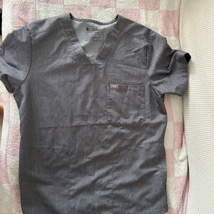 Gray Figs Scrub Top